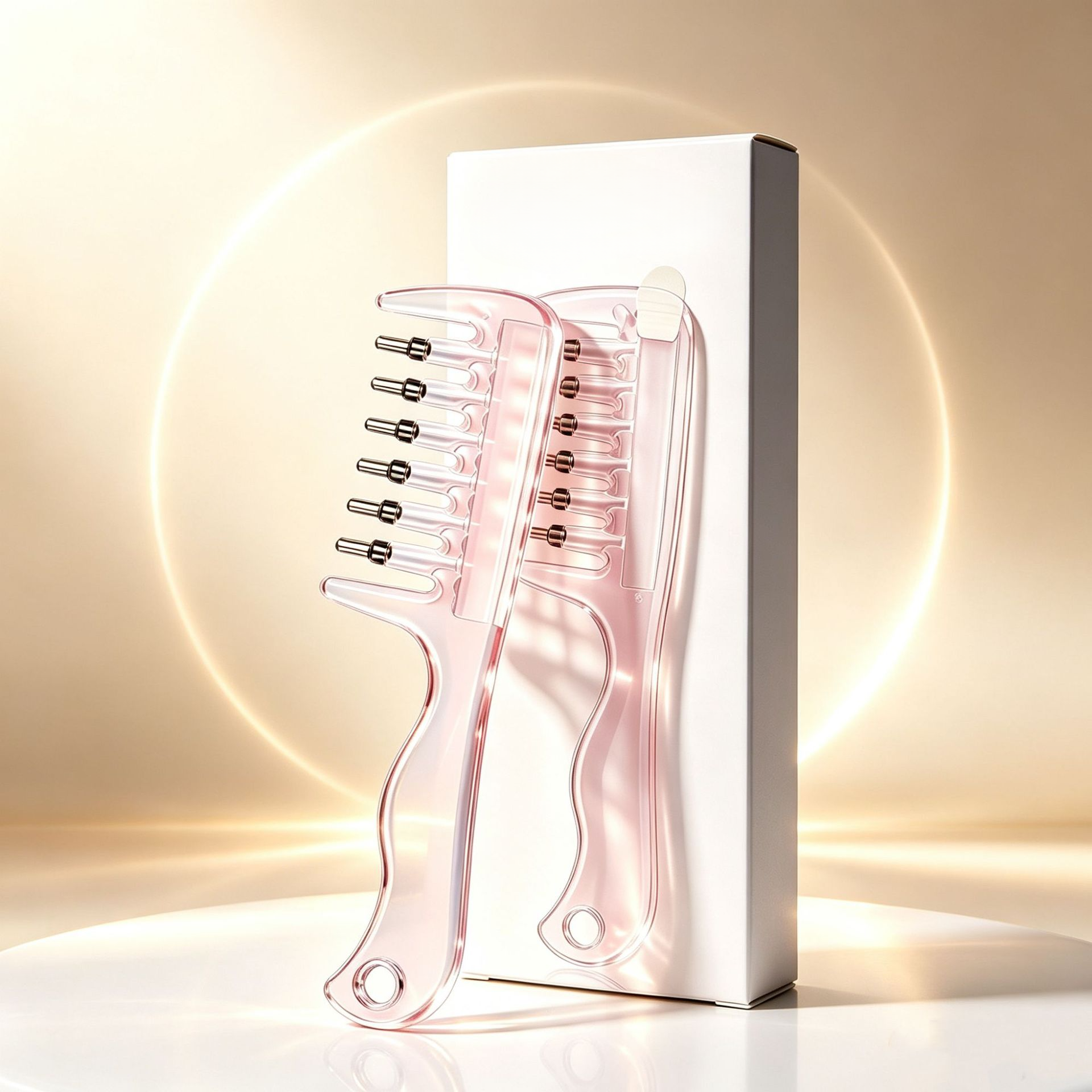 💧Refillable Scalp Oil Applicator Comb with 6 Metal Massage Tips – Even Root Serum Distribution & Scalp Stimulation for Hair Care - image 10