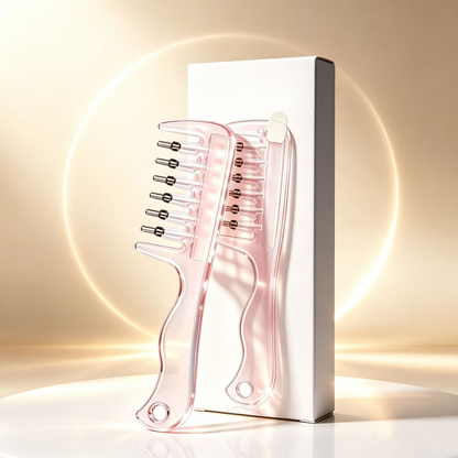 💧Refillable Scalp Oil Applicator Comb with 6 Metal Massage Tips – Even Root Serum Distribution & Scalp Stimulation for Hair Care - image 10
