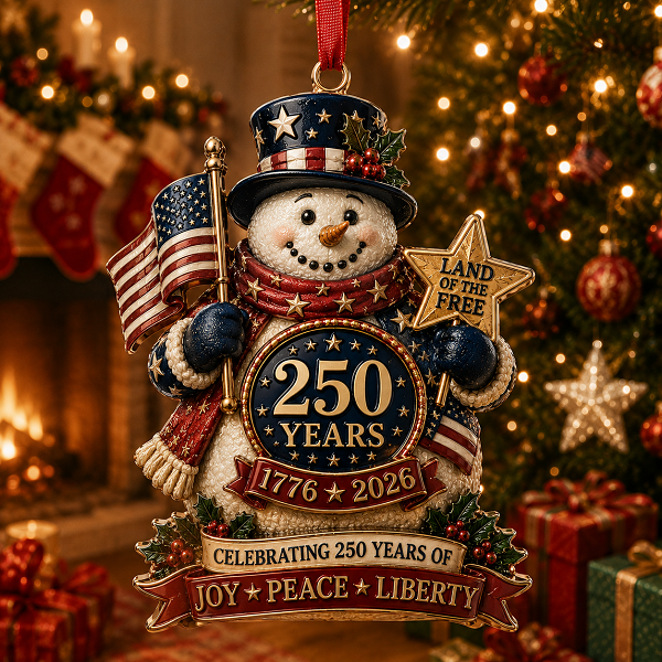 2026 America 250 Years Christmas Ornament Collection