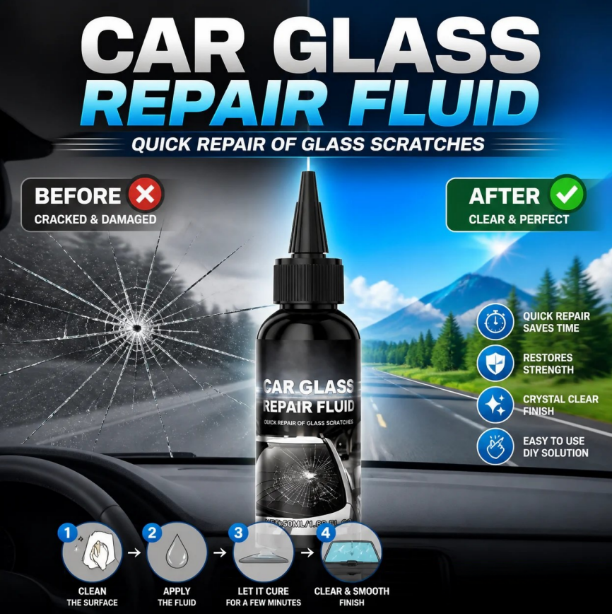 Fast-Acting Windshield Crack & Chip Repair Kit - image 3