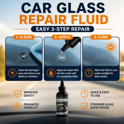 Fast-Acting Windshield Crack & Chip Repair Kit - image 9