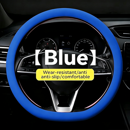 Universal Silicone Steering Wheel Cover, Non‑Slip Soft Grip All Season Car Steering Wheel Protector 🚗 - image 13