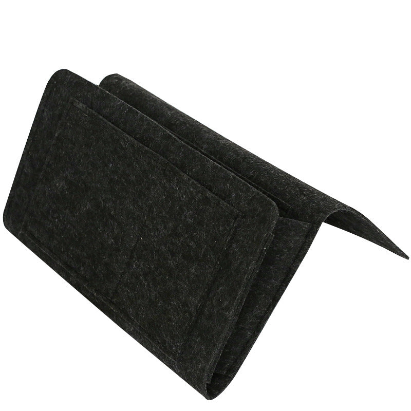 Bedside Caddy, 5 Pockets Felt Bedside Storage Organizer, Hanging Storage Organizer🛏️ - image 12