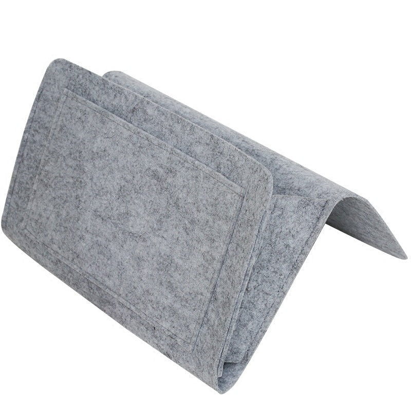 Bedside Caddy, 5 Pockets Felt Bedside Storage Organizer, Hanging Storage Organizer🛏️ - image 13