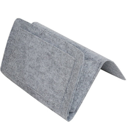 Bedside Caddy, 5 Pockets Felt Bedside Storage Organizer, Hanging Storage Organizer🛏️ - image 13