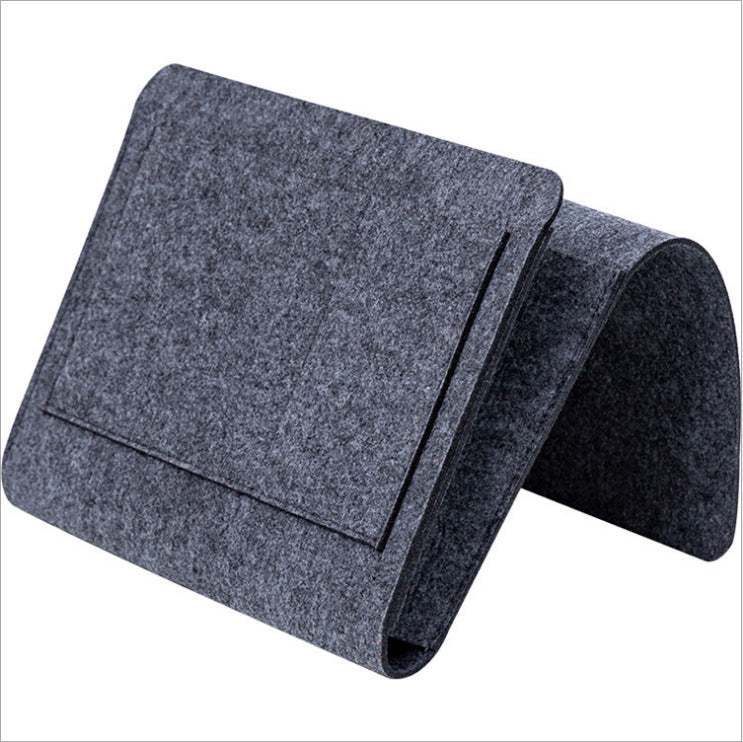 Bedside Caddy, 5 Pockets Felt Bedside Storage Organizer, Hanging Storage Organizer🛏️ - image 14