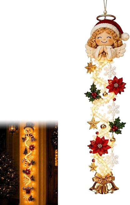 Glowing Christmas Door Hanger, Lighted Vertical Holiday Decor 🎄 - image 12