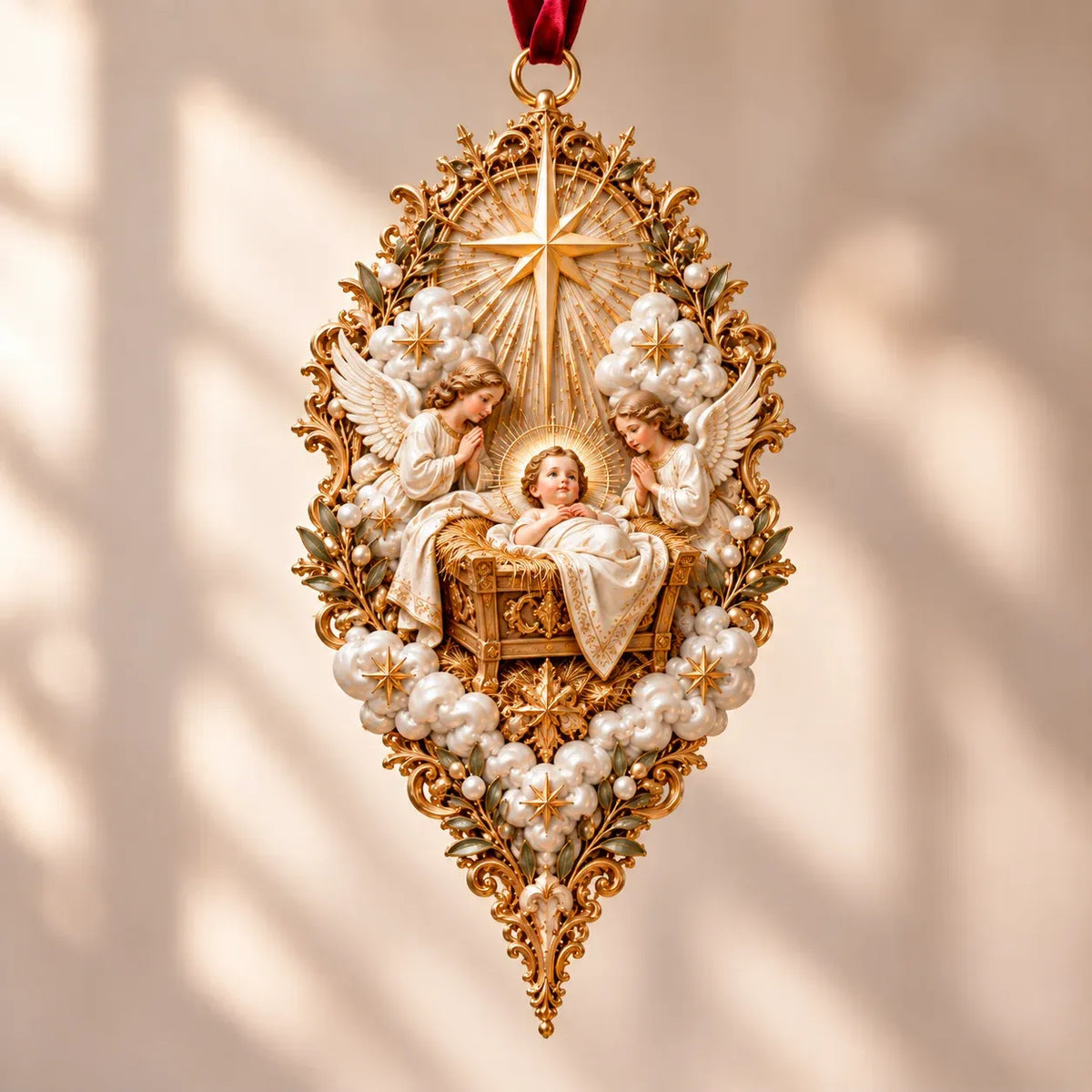 ⏳ Last Day 49% OFF – ✝️ Sacred Christmas Ornament Collection | 9 Faith-Inspired Designs with Sculptural Detail for Trees & Meaningful Gifts 🎄 - image 21
