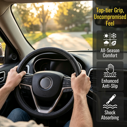 Universal Silicone Steering Wheel Cover, Non‑Slip Soft Grip All Season Car Steering Wheel Protector 🚗 - image 2
