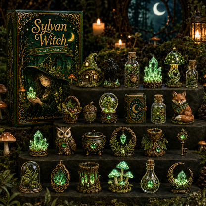 24 Days of Forest Magic – Witchy Crystal Miniature Countdown Calendar 2026
