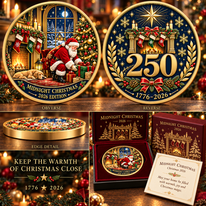 2026 Christmas Stories Commemorative Coin Collection – 7 Festive Designs Celebrating the 250th Anniversary