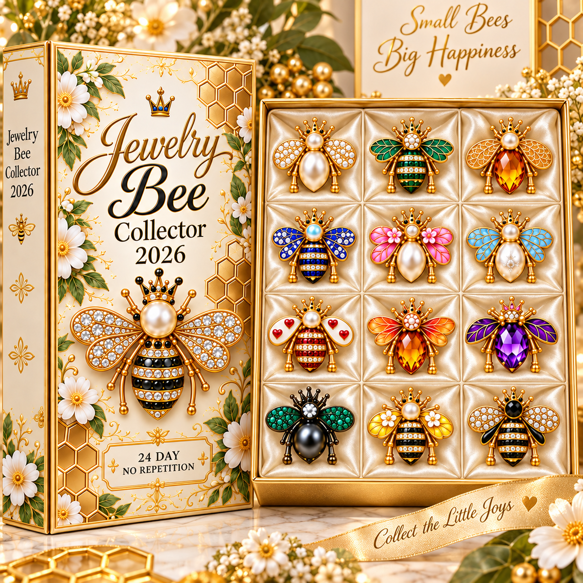 24 Days of Sparkle — Jewelry Bee Collector Advent Calendar 2026