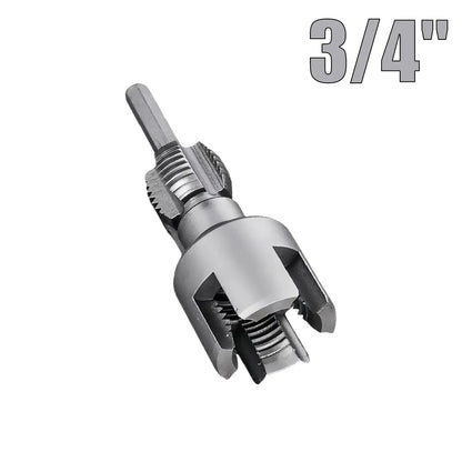Drill-Powered Pipe Thread Cutting Bit — Internal & External Threading for 1/2" & 3/4" Plastic Pipes - image 9