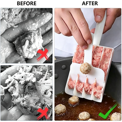 Creative Kitchen Triple Meatball Maker, Meatball Shaper Kitchen Triple Meat Tenderiser Meat Baller 🍳 - image 8