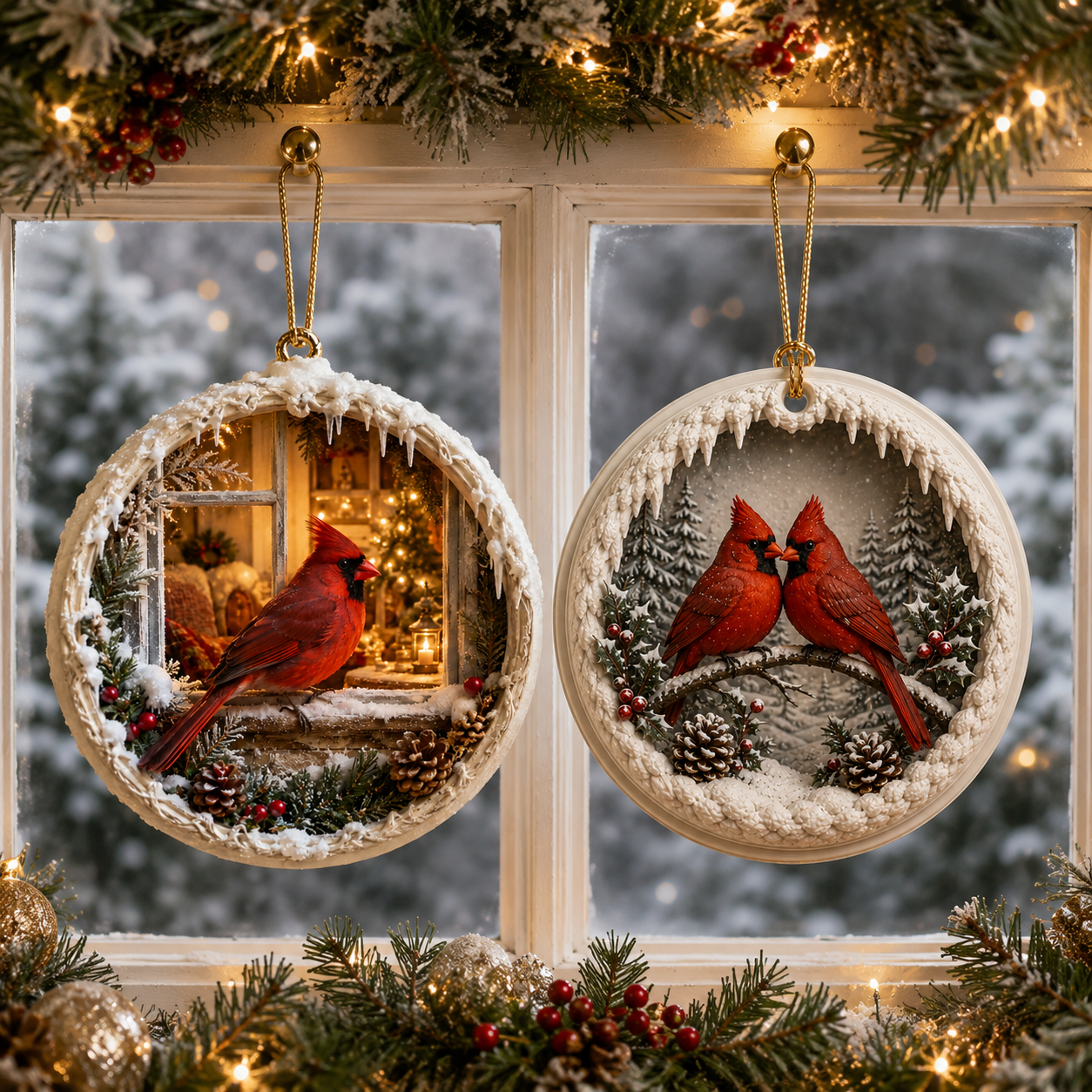 🔥LAST DAY 50% OFF✨Cardinal Ornament