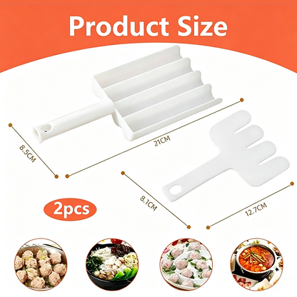 Creative Kitchen Triple Meatball Maker, Meatball Shaper Kitchen Triple Meat Tenderiser Meat Baller 🍳 - image 11