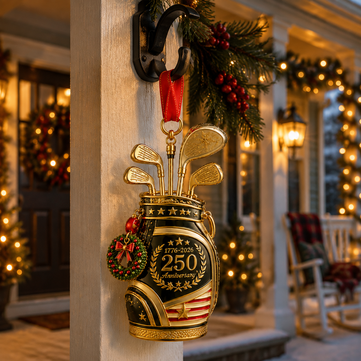 ✨250th Anniversary Golf Christmas Ornament