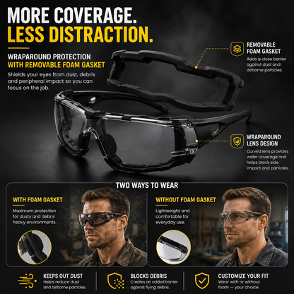 🕶️ Photochromic Safety Glasses – Indoor & Outdoor Impact Protection - image 5