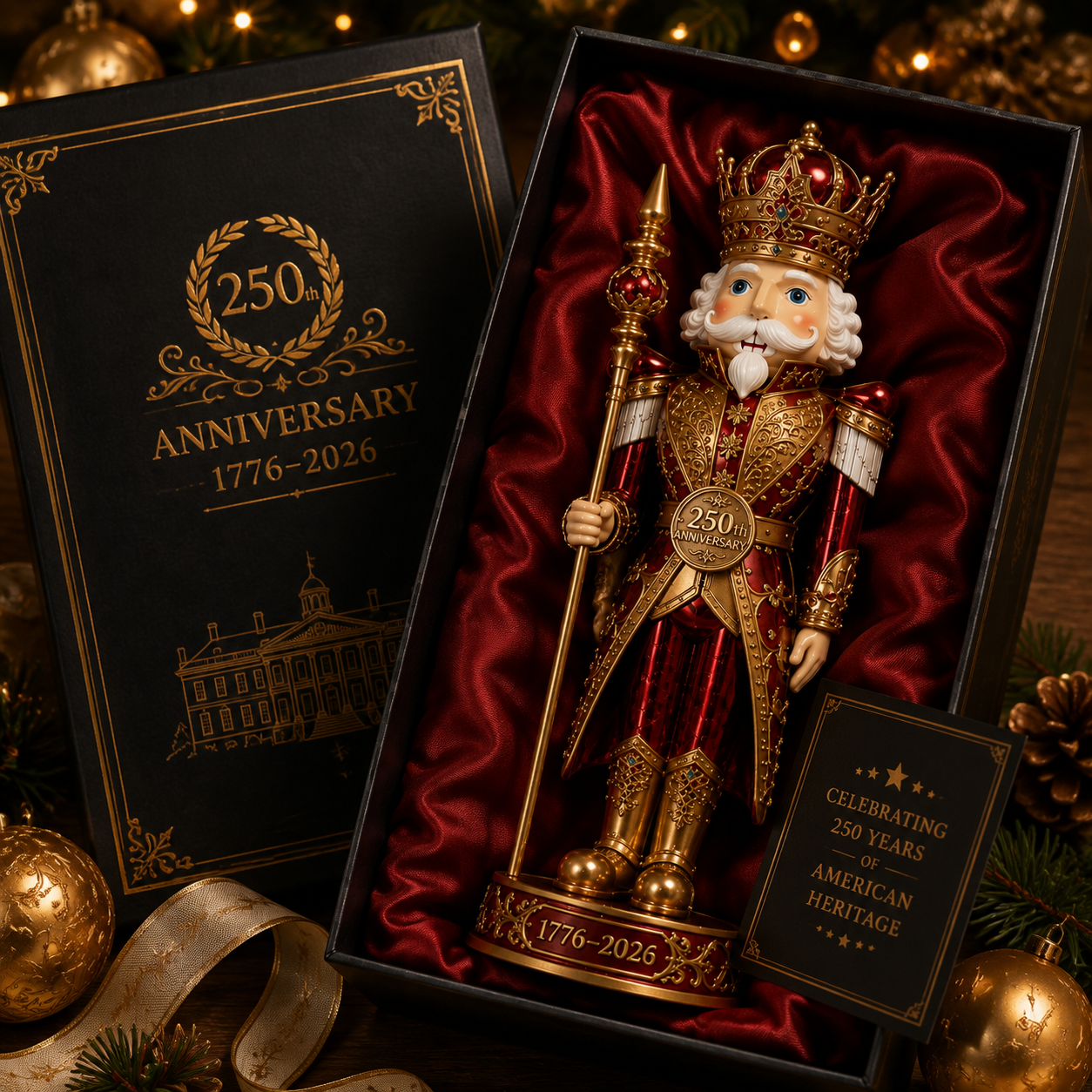 🔥Last 100 pcs✨⏰ Limited anniversary edition✨✨Royal Nutcracker King