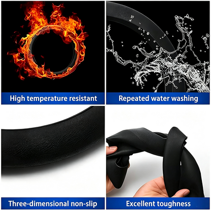 Universal Silicone Steering Wheel Cover, Non‑Slip Soft Grip All Season Car Steering Wheel Protector 🚗 - image 4
