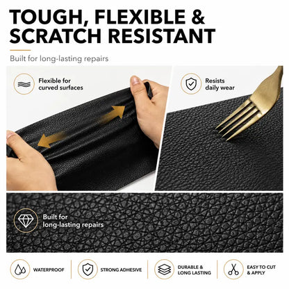 20*54 Inch Self-Adhesive Leather Sticker Patch Cuttable Sofa Repair ✨