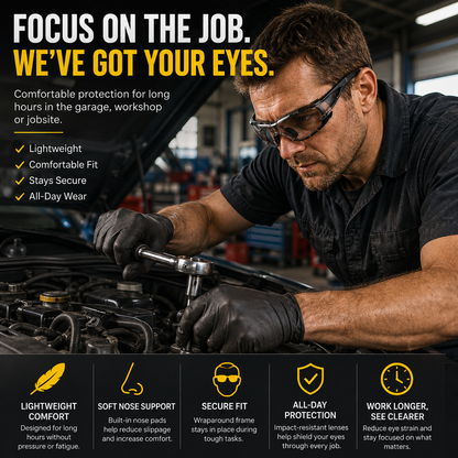 🕶️ Photochromic Safety Glasses – Indoor & Outdoor Impact Protection - image 3