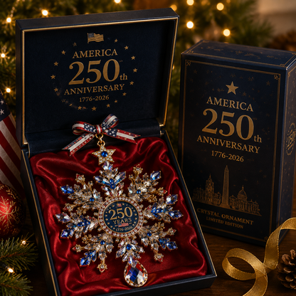 ✨High-quality crystal snowflake ornaments