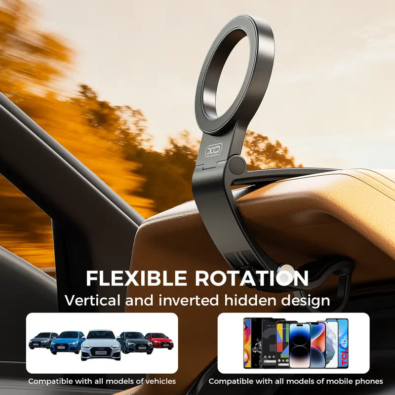 Strong Magnet Magnetic Cellphone Car Mount - Hands-Free Phone Holder, 95° Adjustable - image 7