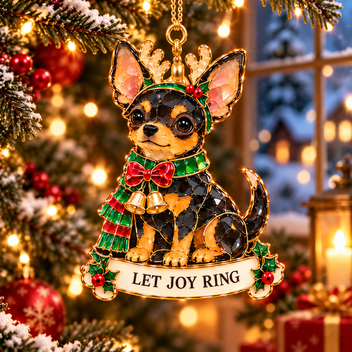 Chihuahua Christmas Ornaments 🎄🐶 | 6 Festive Designs