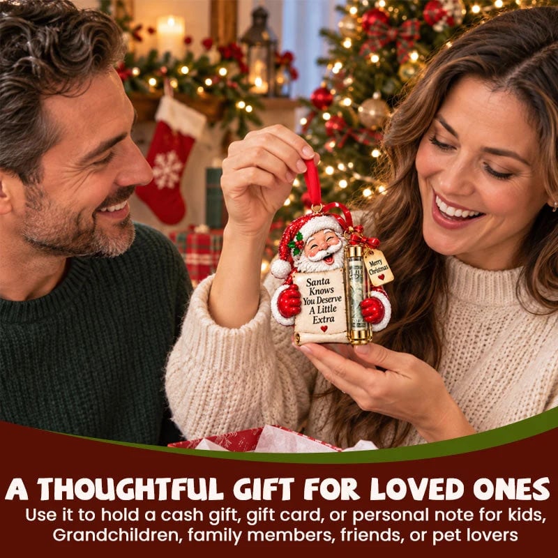 🎁 Surprise Red Envelope Christmas Tree Ornament | Turn Cash Gifts Into Magical Christmas Memories - image 5