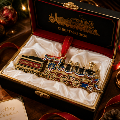✨250th Anniversary Edition Christmas Train Ornament