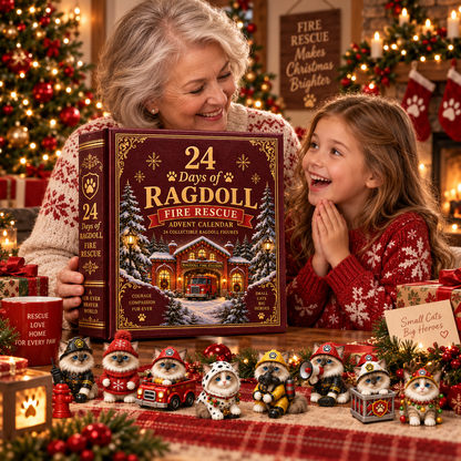 24 Days of Courage & Cuddles — Ragdoll Fire Rescue Advent Calendar 2026