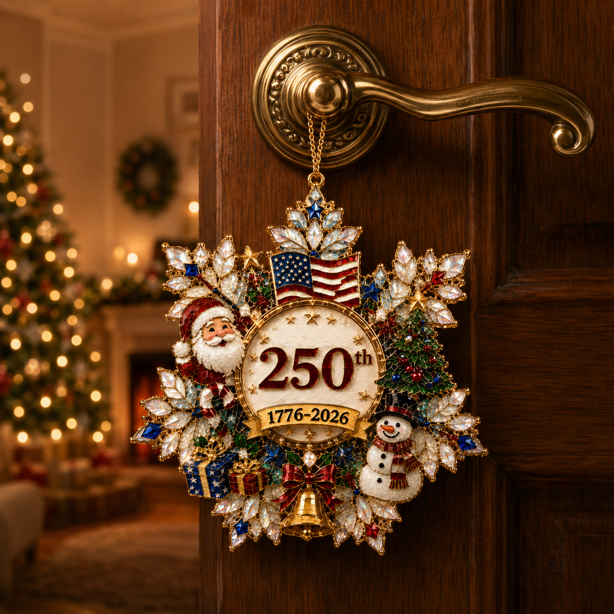 Limited anniversary edition ✨🔥Snowflake Christmas tree ornament