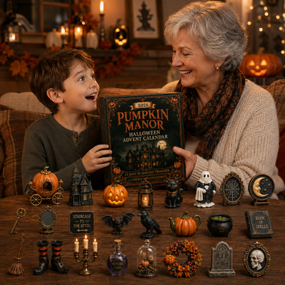 2026 Pumpkin Manor Halloween Advent Calendar – 24 Days of Haunted Treasures