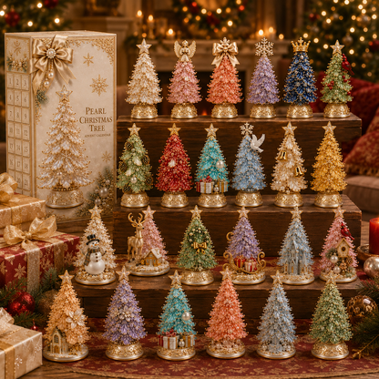 🔥Last 50 pcs✨⏰Last day 50% off🔥✨24-Day Advent Calendar -  Luxurious Pearl Christmas Tree