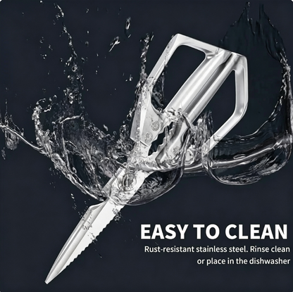 ✂️ Premium Japanese Steel Kitchen Shears 🧑‍🍳 Multi‑Purpose Heavy‑Duty Scissors For Meat, Fish & Fresh Herbs - image 2