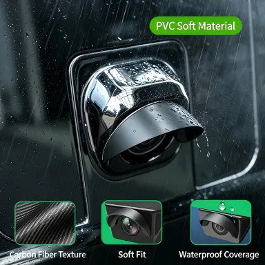 🌧️ 4PCS Car Backup Camera Rain Shield – Clearer Rear View in Rain - image 2
