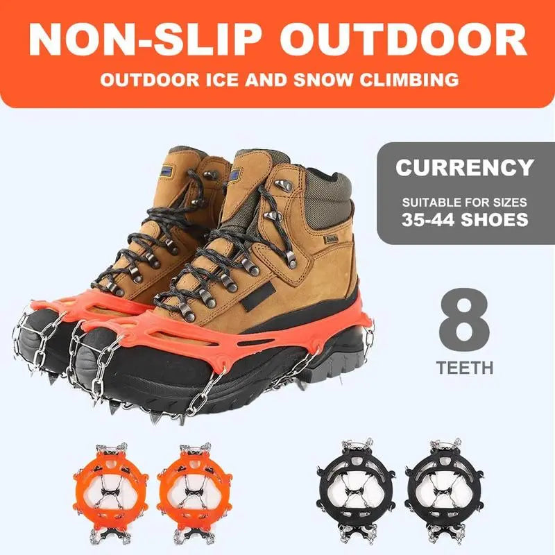 🧊 50% OFF Ice Cleats for Shoes – Anti-Slip Snow Grips for Winter Walking & Hiking - image 2