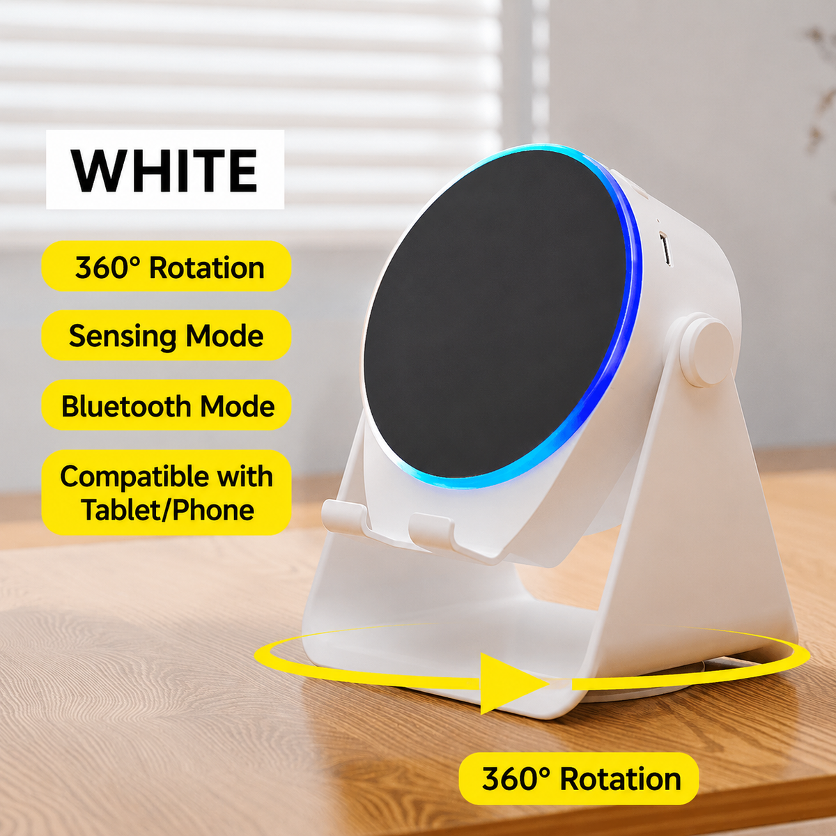 📱PUTARE Wireless Induction Audio Speaker Stand - image 12