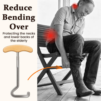 👞 Horse-Shaped Shoe Horn Hook for Easy Wear - image 2