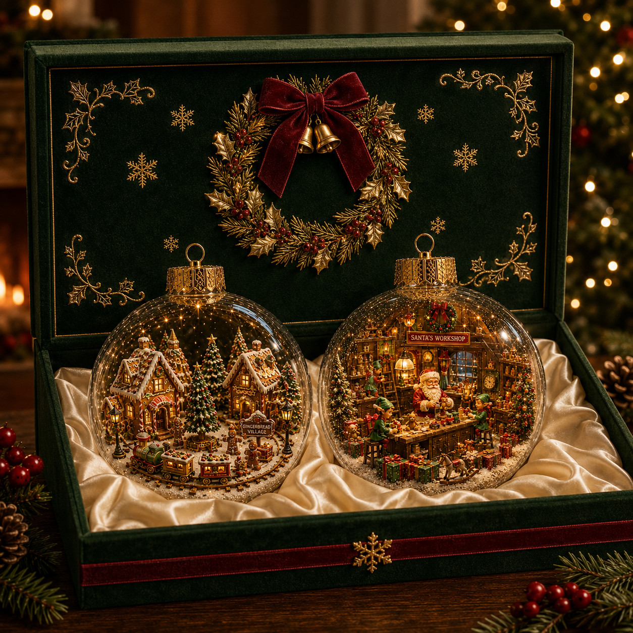 🔥LAST DAY 50% OFF✨Christmas landscape decorations