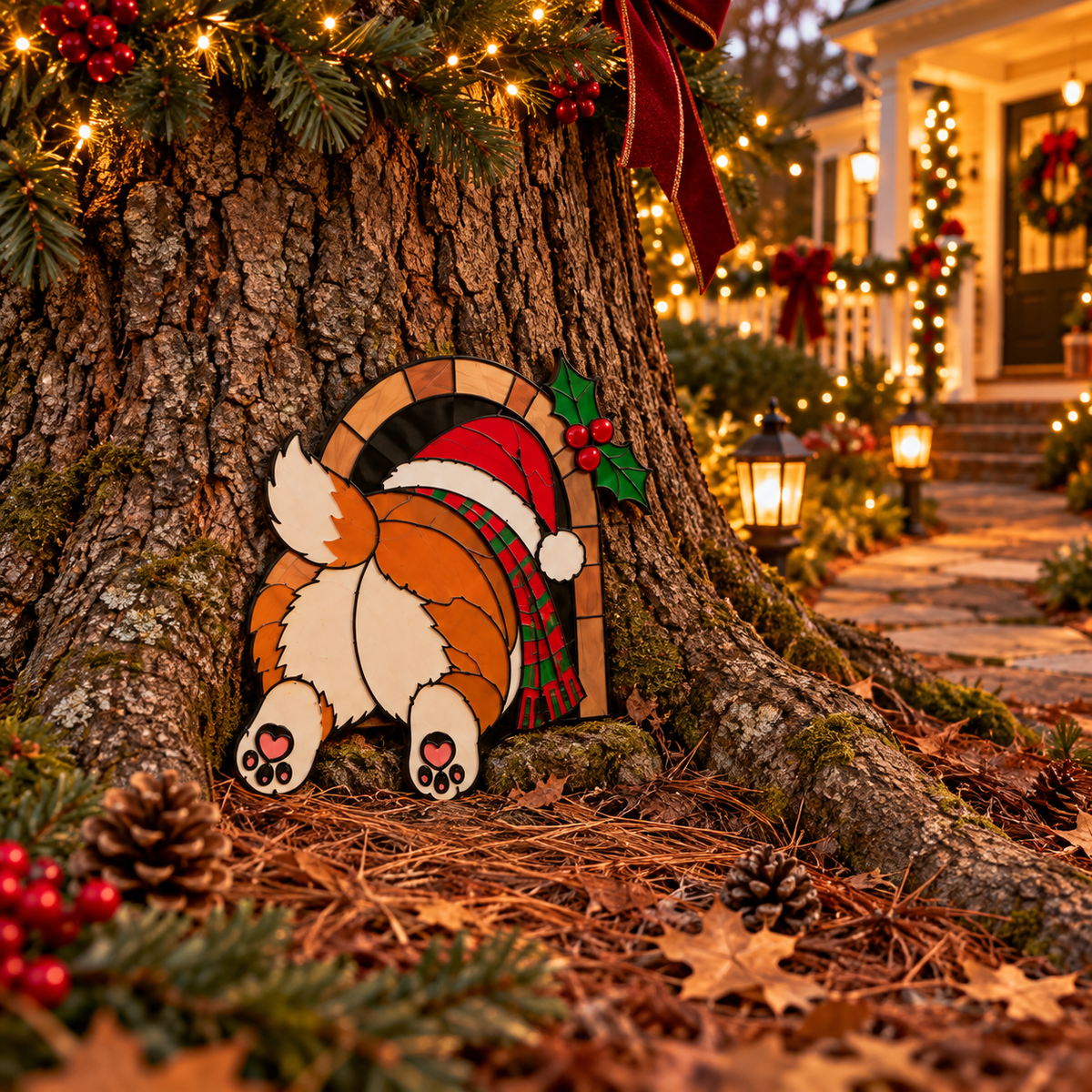 Funny Christmas Baseboard Decorations – 5 Playful Holiday Designs