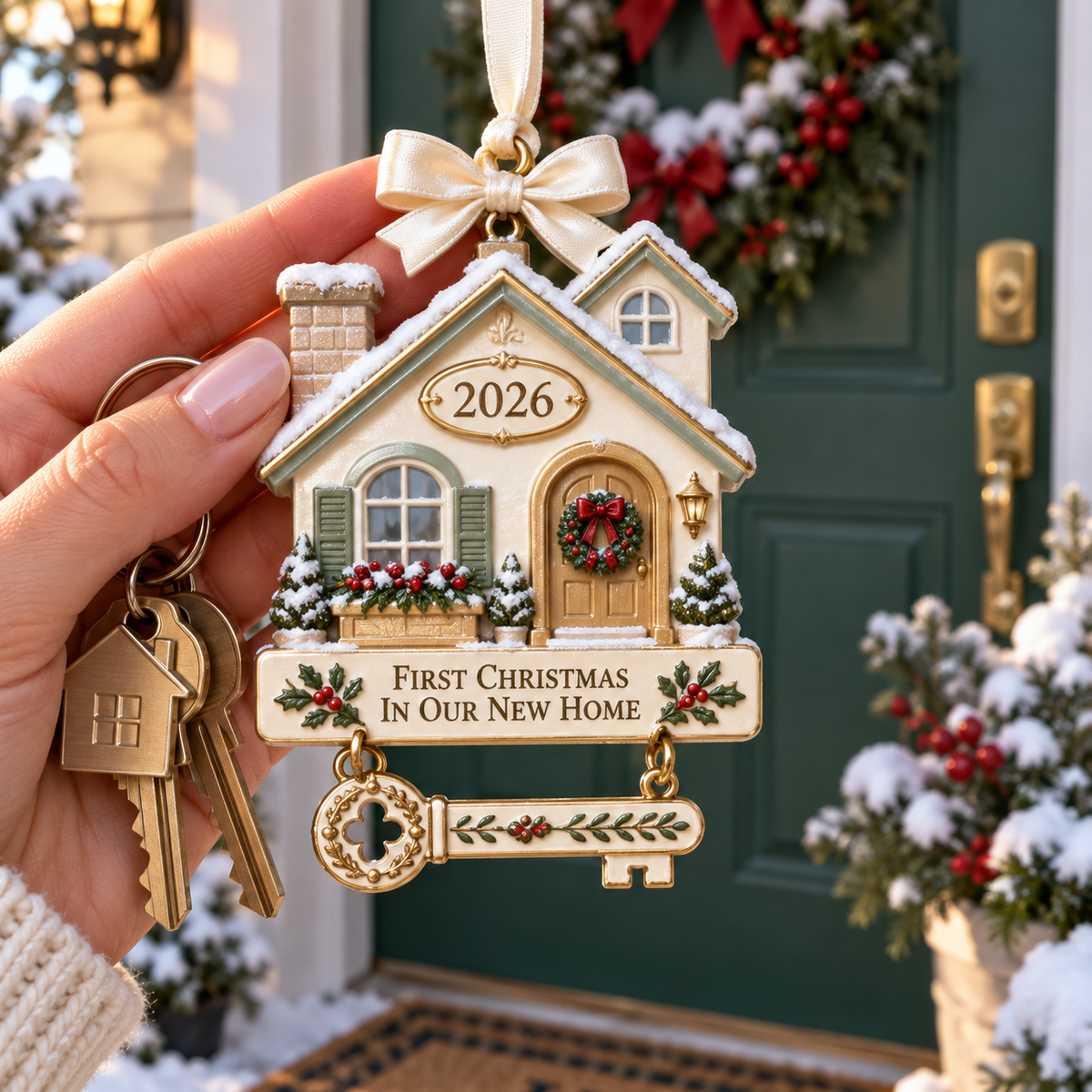 2026 Christmas Home & Key Ornament Collection