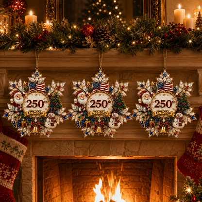 Limited anniversary edition ✨🔥Snowflake Christmas tree ornament
