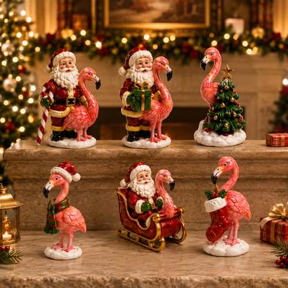 🦩2026 Santa Flamingo Christmas Advent Calendar