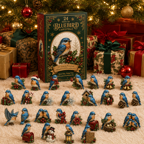 🔥Last 60 pcs✨⏰Last day 50% off🔥✨24-Day Advent Calendar - Bluebird