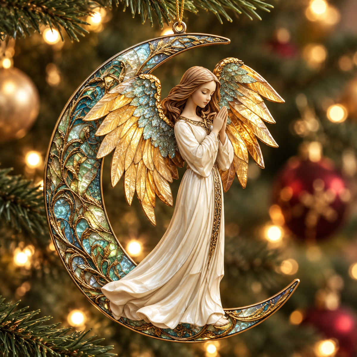 2026 Crescent Moon Angel Christmas Ornaments – 9 Elegant Designs Celebrating Faith, Hope & Heavenly Peace