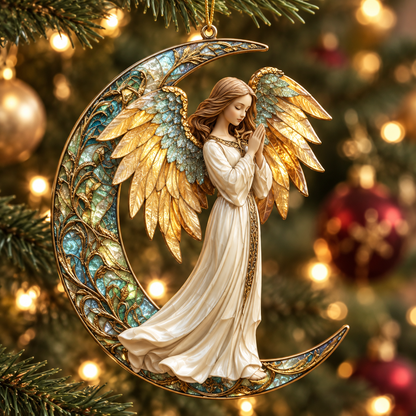2026 Crescent Moon Angel Christmas Ornaments – 9 Elegant Designs Celebrating Faith, Hope & Heavenly Peace