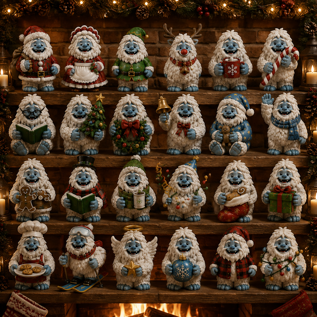 🔥Last 30 pcs✨⏰Last day 50% off🔥✨24-Day Advent Calendar - Yeti