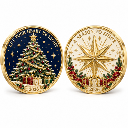 2026 Christmas Memories Coin Collection – 6 Festive Designs, Double-Sided Details & Timeless Holiday Charm
